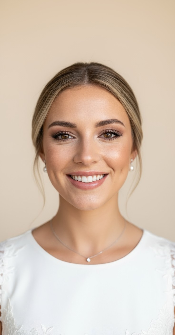 After Bridal Hair Bun